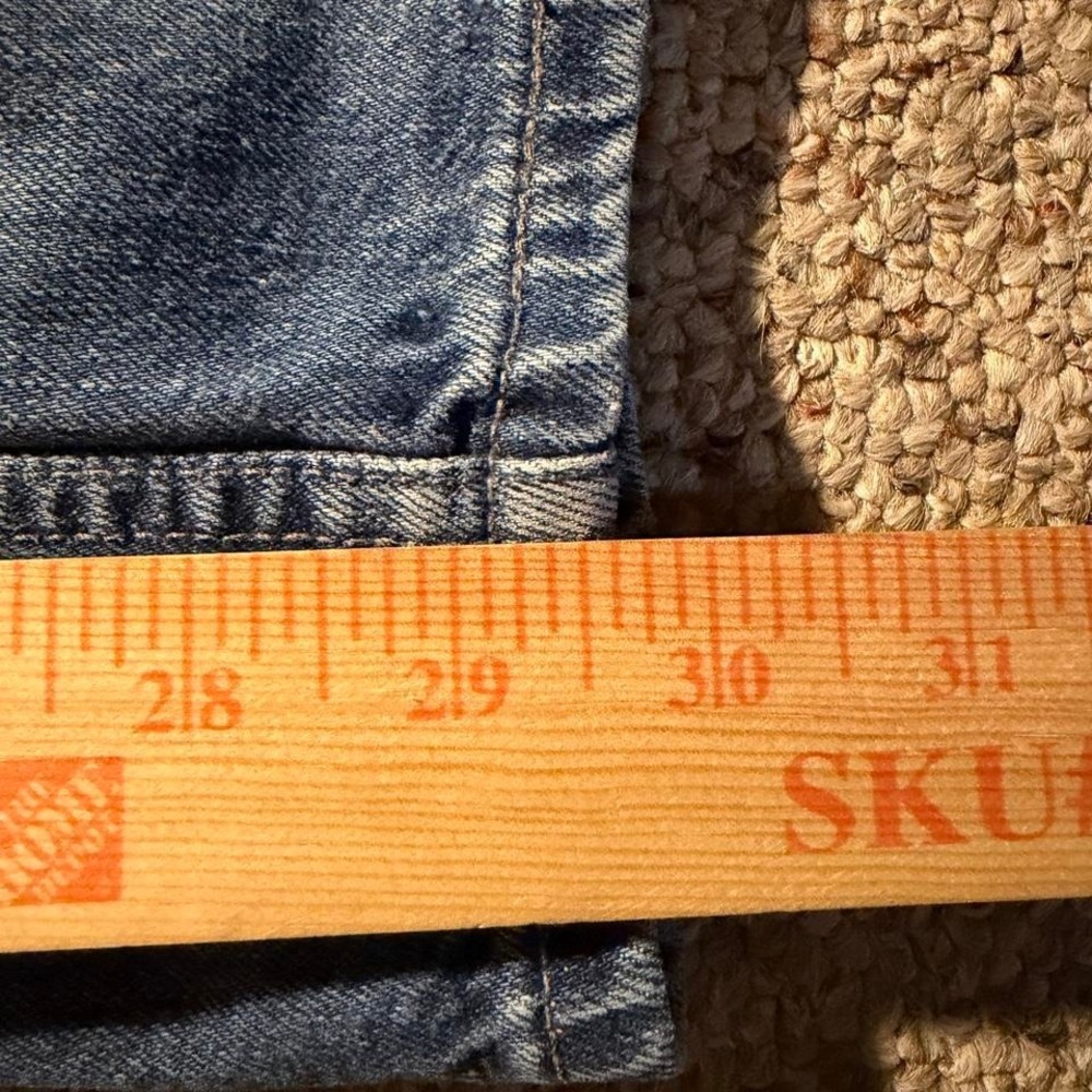 Vintage Levi's SilverTab baggy wide leg blue jeans Size 36x30 Y2K skater denim - Picture 6 of 7